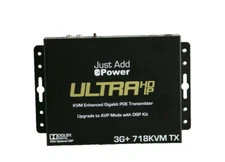 Just Add Power 3G+ 718KVM TX KVM Enhanced Gigabit PoE AVP DSP Transmitter