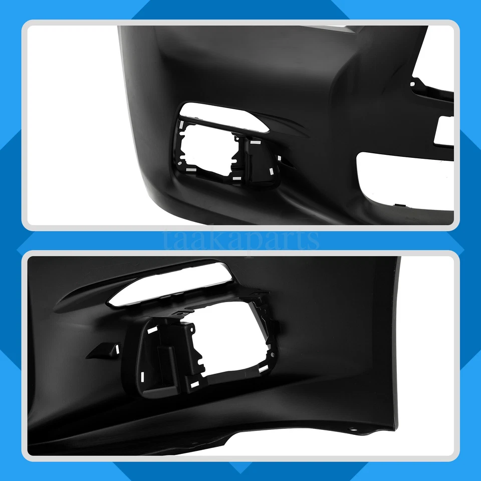 Front Bumper Cover Fit For  2014 2015 2016 2017 Infiniti Q50 Foto 3 de 4