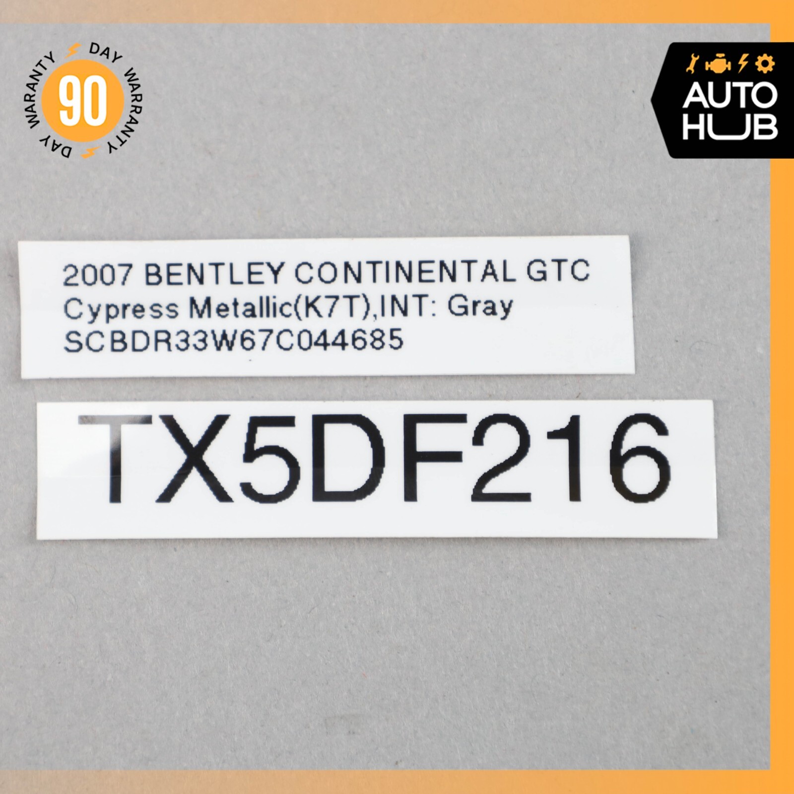 03-13 Bentley Continental GTC Speed Transmission Oil Cooler Radiator OEM