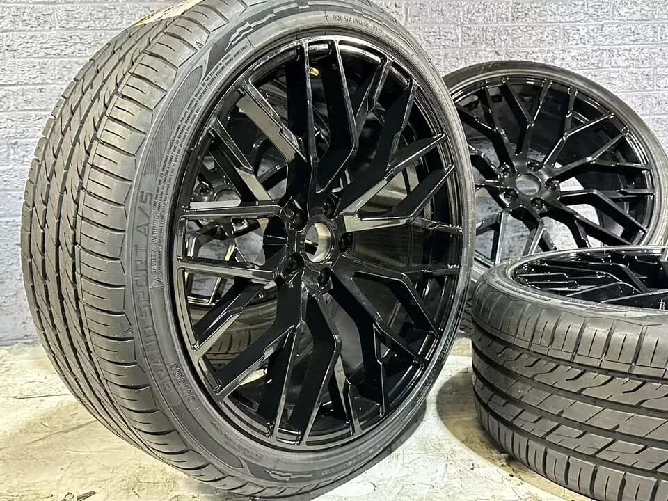 21x9.5 AUDI R8 STYLE WHEELS RIMS TIRES Q3 Q4 Q5 Q7 SQ3 SQ4 SQ5 5x112