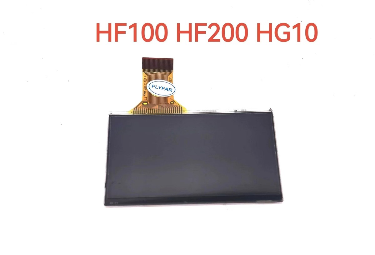 Nuovo Display Schermo LCD Per Canon HF100 HF200 HG10 HV10 HF10