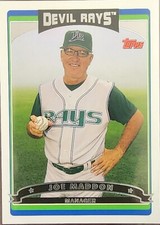 2006 Topps Baseball Card - Joe Maddon #590