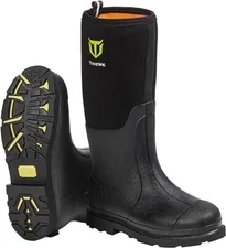 Men's TideWe Neoprene Rain Boots w/ Steel Shank Waterproof Hunting (Sz 6)