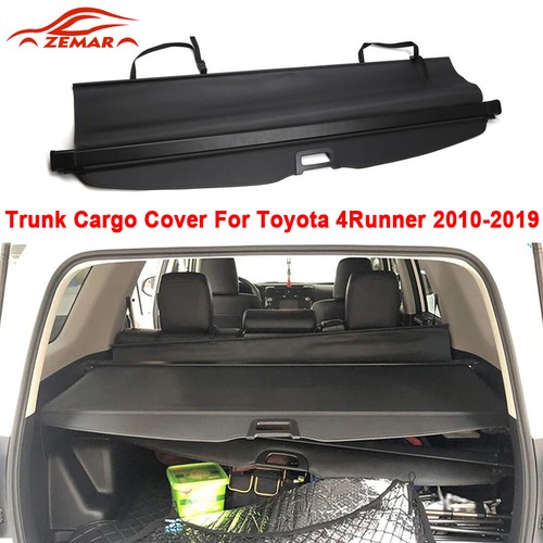 Cubierta protectora de seguridad para maletero trasero de carga negra para Toyota 4Runner 2010-2019 - Imagen 1 de 10