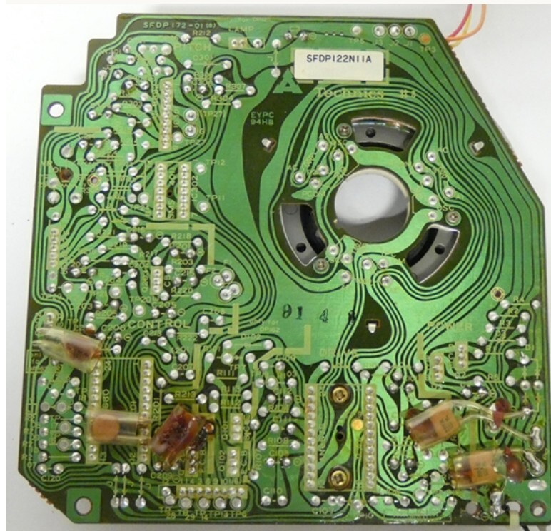 Technics Main Circuit Board for SL-1200MK3 Genuine Parts JP
