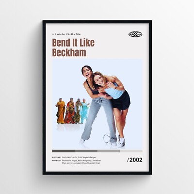 Bend It Like Beckham Movie Poster Print, Wall Art - Unframed