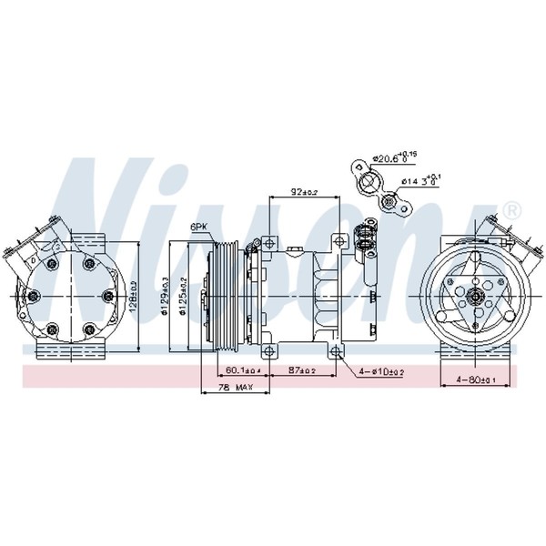 Kompressor Klimaanlage FüR Renault Kangoo Express FC0/1_ KC0/1_ Bb_ Cb_-image