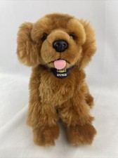 Bush  s Baked Beans Plush Duke Dog Golden Retriever Promotional 9  Stuffed Pup