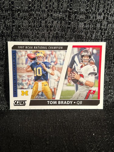 2021 SCORE COLLEGIATE CHAMPIONS INSERT CARD YOU PICK #1-10 COMPLETE YOUR SET - Picture 10 of 10