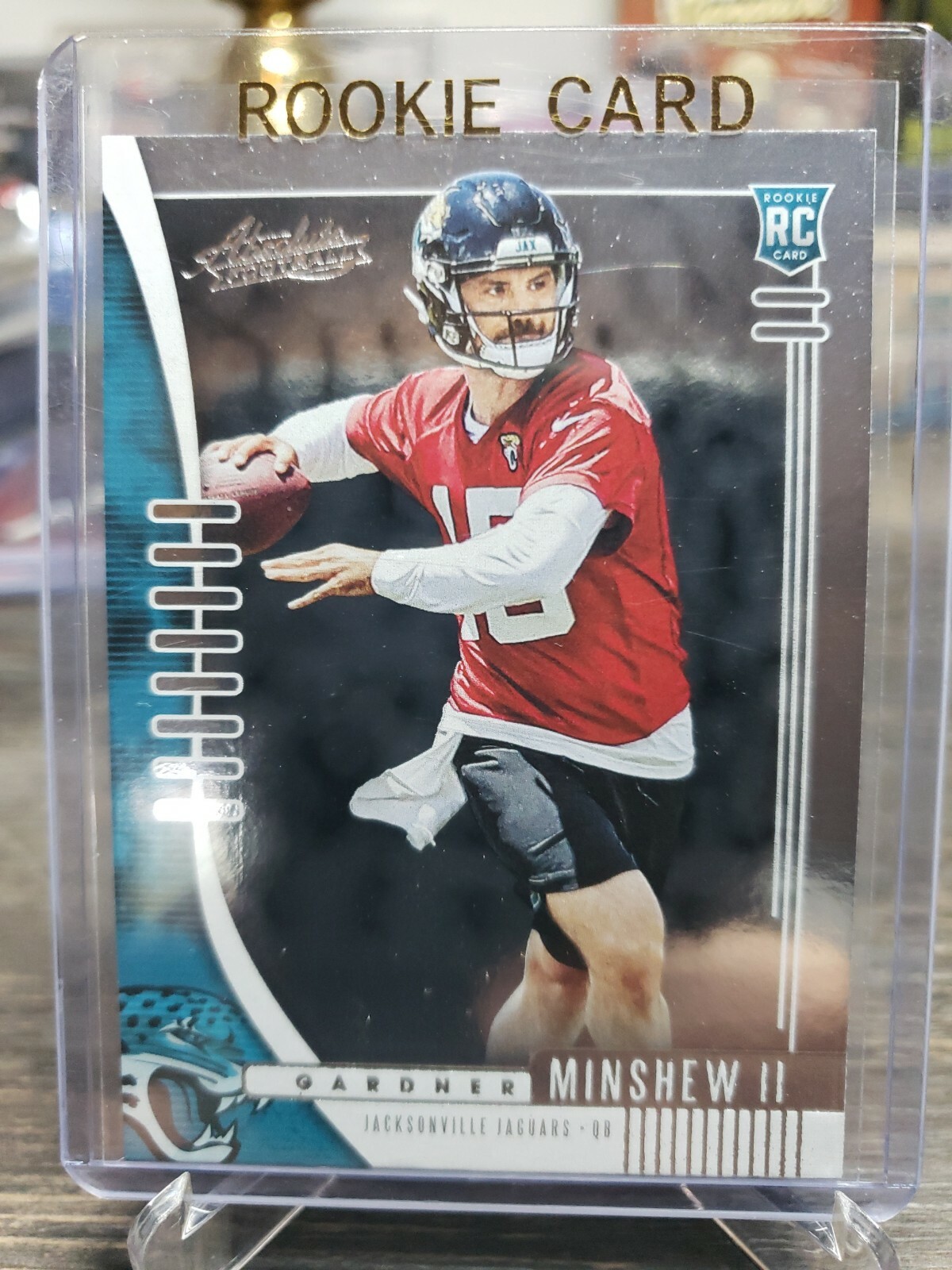 2019 Absolute Gardner Minshew II Rookie Card  #162 RC  Jacksonville Jaguars QB