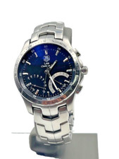 Tag Heuer Men's Watch CJF7112 Link Calibre S Swiss Quartz Black Dial 41mm Steel 3