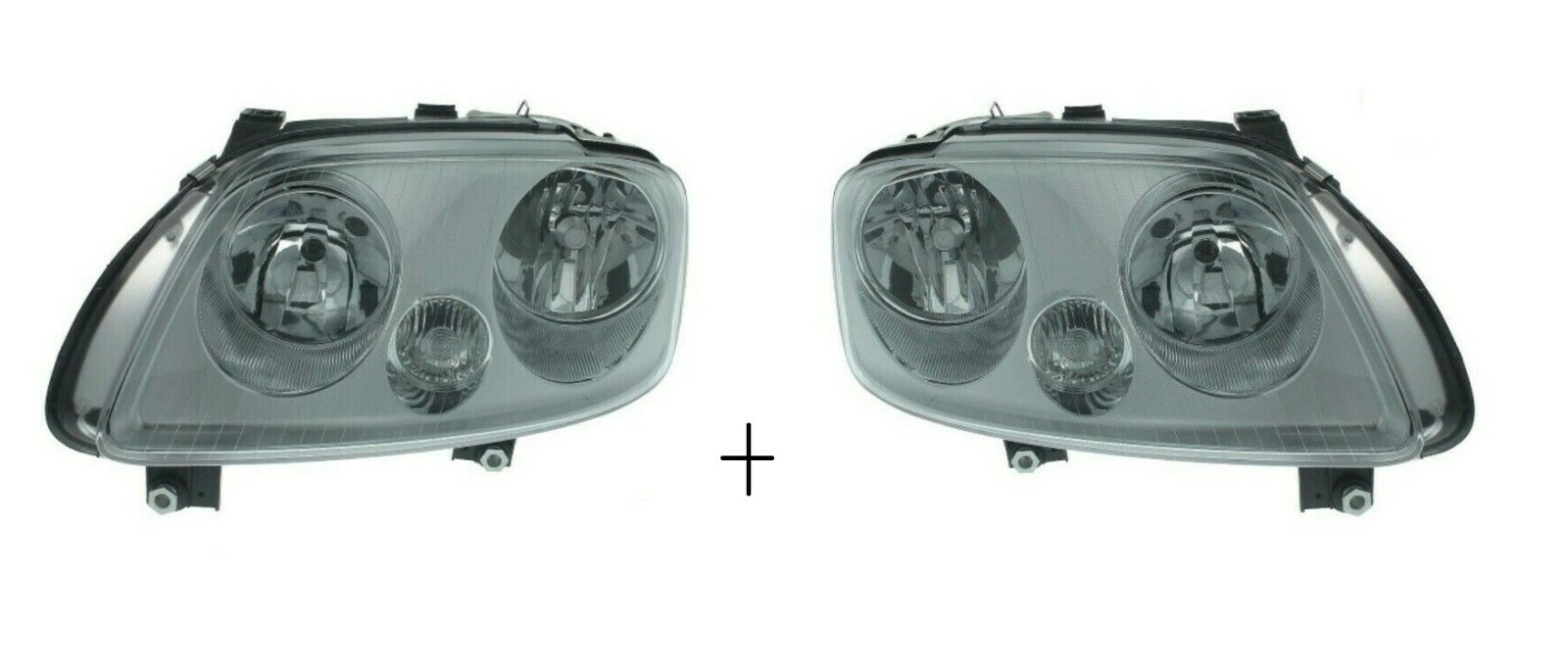Phares avant VW Caddy 3 électriques avec moteur FAST pour un éclairage H7 H1 optimal de nuit