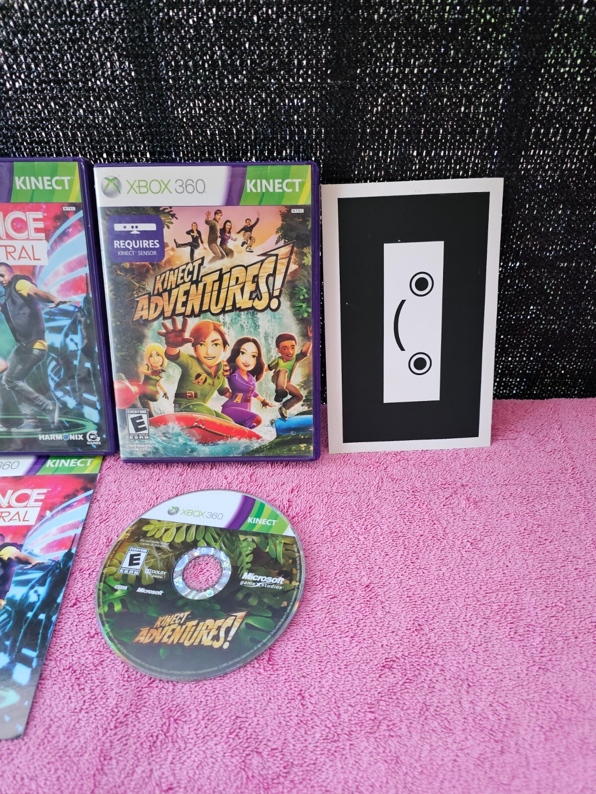 Xbox 360 Kinect Adventures Dance Central The Black Eyed Peas