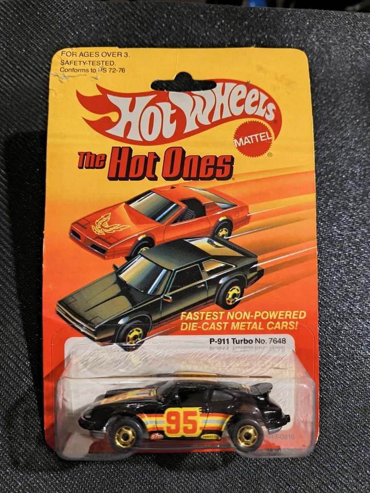 De colección 1982 Hot Wheels The Hot Ones P911 Turbo Porsche #7648 Foto 4 de 4