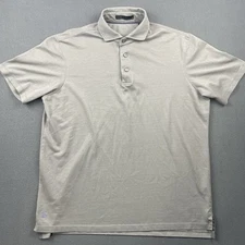 Greyson Polo Shirt Men's Size Medium Gray Performance Golf