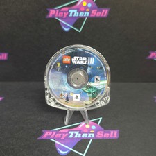 LEGO Star Wars III (3) The Clone Wars Sony PSP Clear Disc Only - - 1YR Warranty