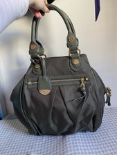 Neu George Gina & Lucy Tasche H 36 B 44 T 9,5 Grün Leder Textil Viel Platz 