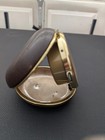  Vintage Westclox Round World Travel Folding Alarm Clock Japan — photo 4