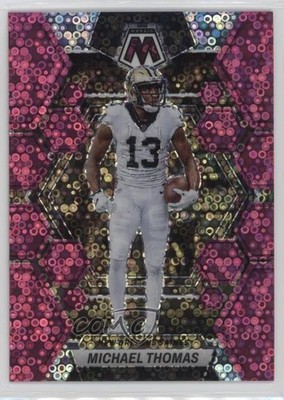 2023 Panini Mosaic No Huddle Pink Mosaic Prizm 13/20 Michael Thomas #171 uk2