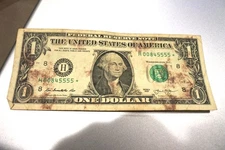 2013 ST LOUIS FANCY Serial No H 00845555 * STAR* Dollar NOTE 4 OF A KIND