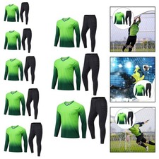 Conjunto de camisa y pantalón de portero camiseta de fútbol ropa deportiva