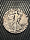 1917  Walking Liberty Half Dollar - VG Very Good  - Nice Coin #Q