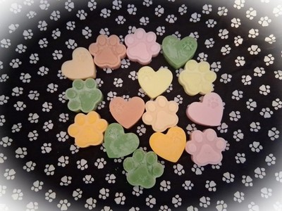 Soy Wax melts~ tarts~Paw n Heart Mix~15 Pc~ CHOICE~ 5 oz~ FREE ship~190+ scents