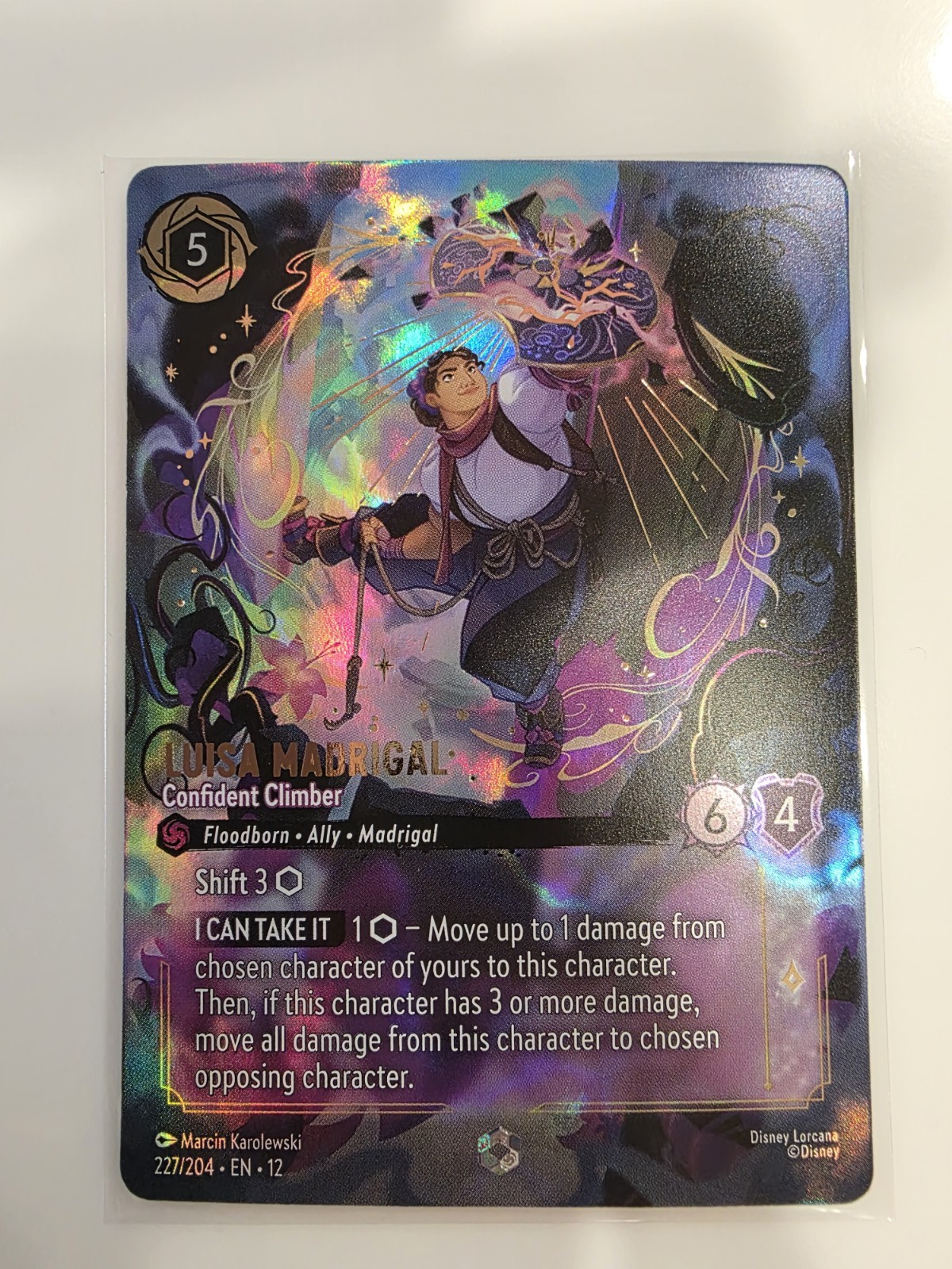 Luisa Madrigal ENCHANTED Confident Climber 227/204 Disney Lorcana Wilds Unknown
