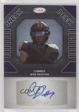 2025 SAGE High Series Sneak Peek Signatures Purple CJ Daniels #SPA-CJD2 Auto