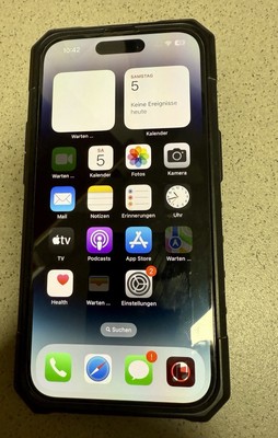 Apple iPhone 14 Pro - 256GB - Space Schwarz  (Dual-SIM) absolut neuwertig!!!