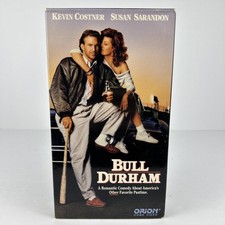 Bull Durham VHS Movie Kevin Costner, Susan Sarandon