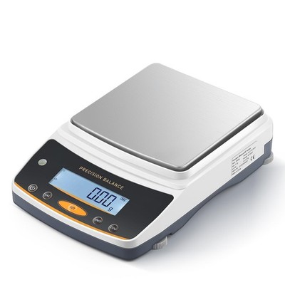 Lab Scale - 5000g x 0.01g, Rechargeable Digital Scale with RS232 Interface, 0...