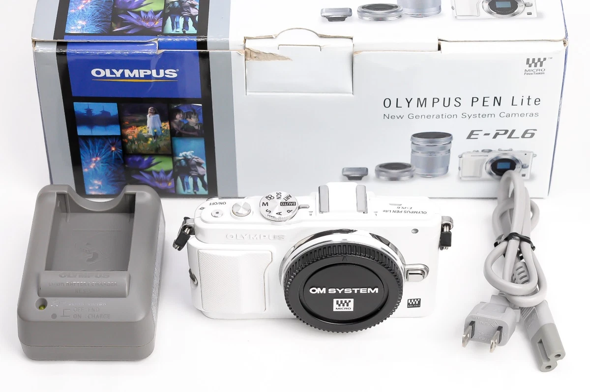 OLYMPUS ホワイトデジタルカメラ M.ZUIKO E pl6 Olympus PEN E-Pl6 Digital Cameras for Sale - eBay