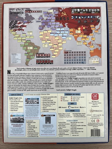 Twilight Struggle Italiano Gioco Da Tavolo Asterion GMT - Foto 2 di 7