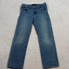 Polo Ralph Lauren Hampton Straight Stretch Medium Wash Jeans Adjustable Waist 7
