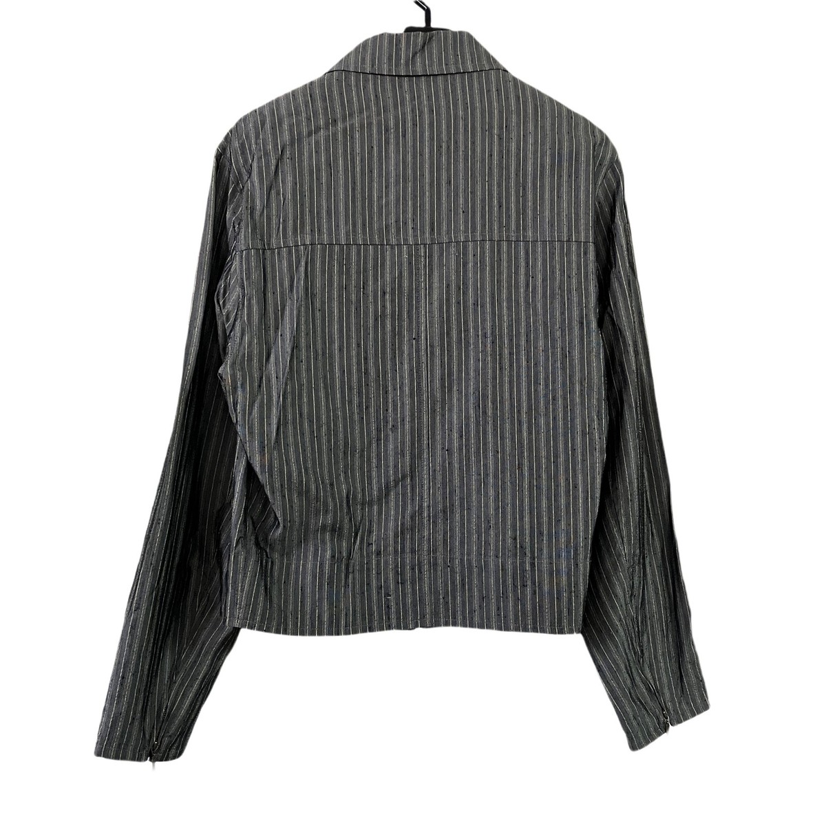Paul Smith jacket, zip-up jacket, striped, lined, made in Japan