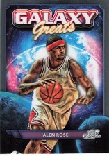 2023-24 Topps Chrome Cosmic #GG-22 Jalen Rose Galaxy Greats