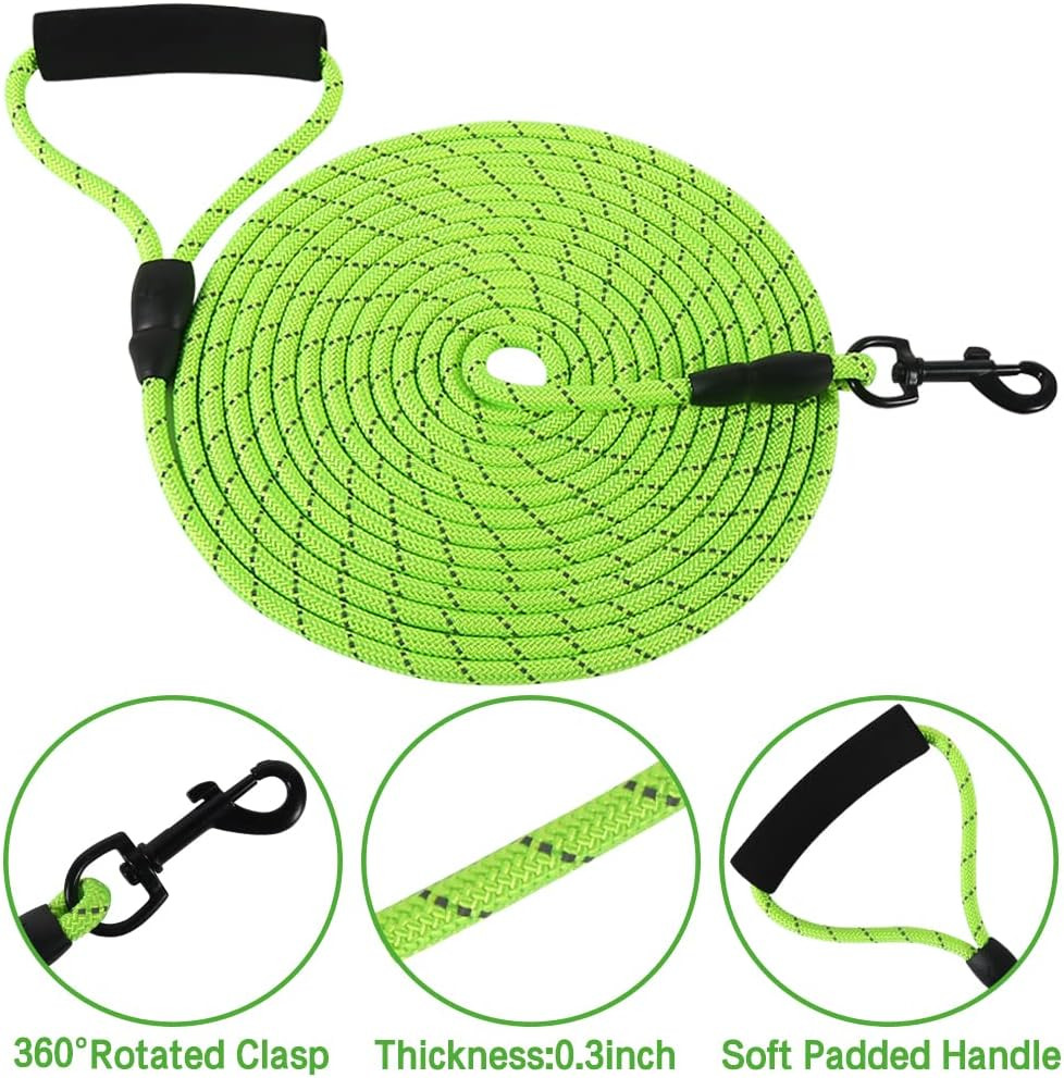 Vivifying Floating Long Dog Leash, 20Ft Dog Training Leash for Swimming