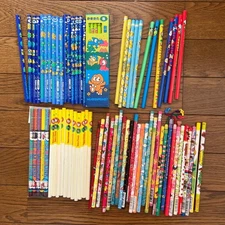 Heisei Pencils Bulk Lot Used Stationery Supplies, Collectible, Vintage 22c