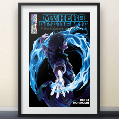 My Hero Academia Volume 30 Cover Art Print   11x17'' Anime Poster   Season 8 Dabi