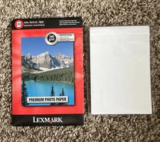 Lot of Lexmark, Kodak, & Canon Premium Photo Paper High Gloss 4" x 6" 