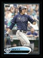 Matt Joyce Tampa Bay Rays 2012 Topps Black #196 SN /61
