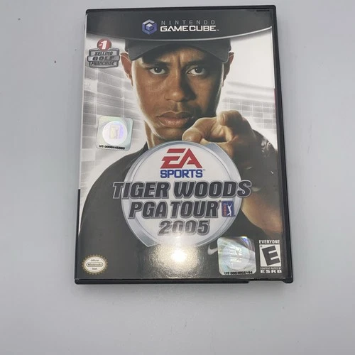 Toger Woods PGA Tour 2005 Nintendo Gamecube CIB Tested And Working