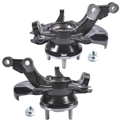 2x Steering Knuckles Left & Right for Dodge Attitude Hyundai Accent 2014-2017