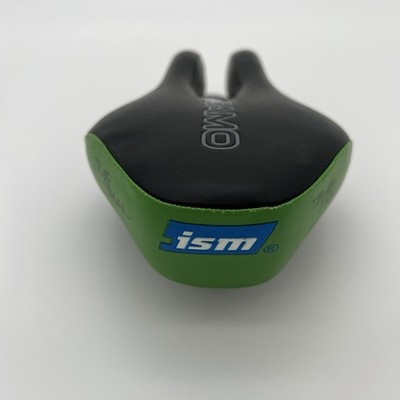 ISM Adamo Time Trial Noseless Bicycle Saddle Black/Green | eBay