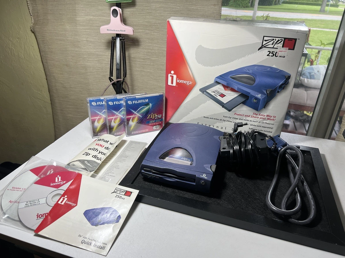 Iomega 250 External Zip Drive for sale | eBay