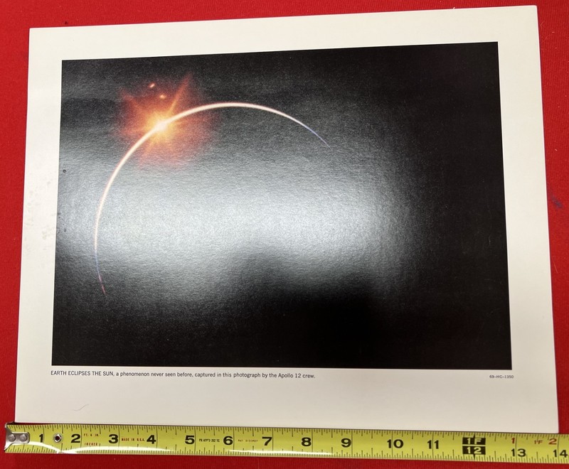 Apollo 12 Pinpoint Landing on the Moon, NASA Picture Set No. 6 PLUS EXTRA