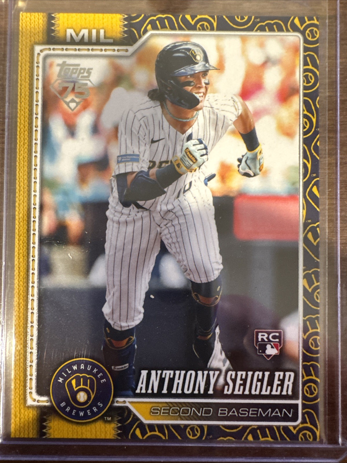 2026 Topps Series 1 - Anthony Seigler #286 Team Color Border (RC)