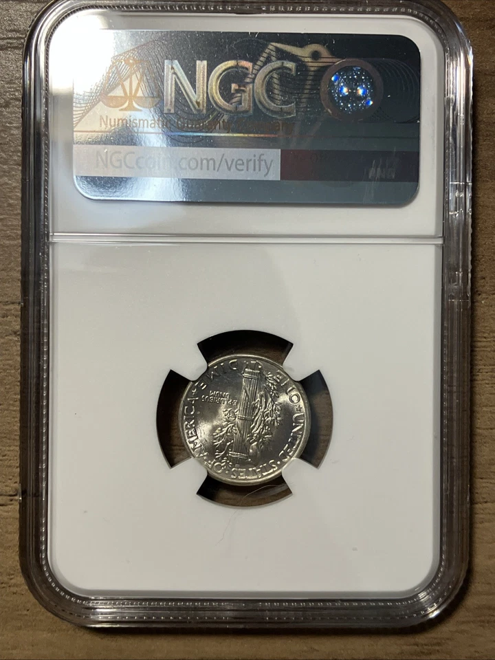 1940 Mercury Dime - NGC MS66 - FREE SHIPPING - Image 2 of 2