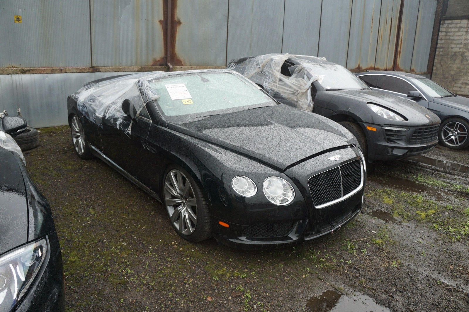 Rear Right Interior Quarter Trim Black 3W7867044D Bentley Continental GTC 11-18